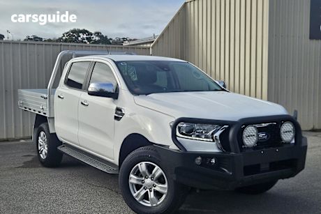 White 2022 Ford Ranger Ute Tray XLT 4X4