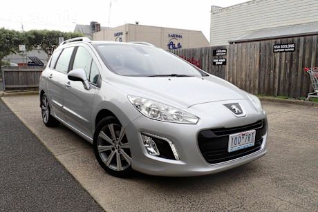 Grey 2013 Peugeot 308 SUV ACTIVE TOURING HDI