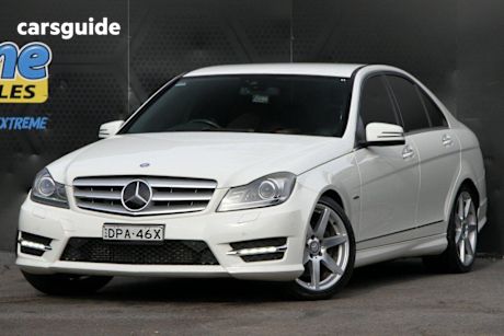 White 2012 Mercedes-Benz C350 Sedan Cdi Elegance Be