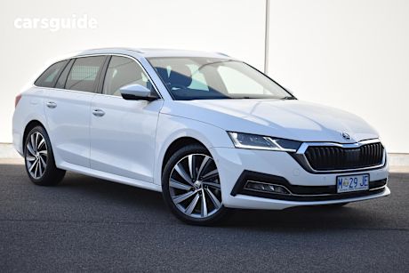 White 2022 Skoda Octavia SUV 110TSI STYLE F