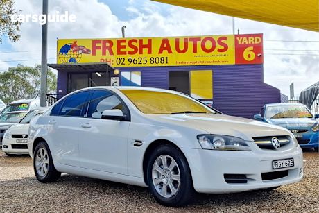 White 2008 Holden Commodore Sedan Omega