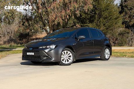 Grey 2023 Toyota Corolla Hatch ASCENT SPORT HYBRID F