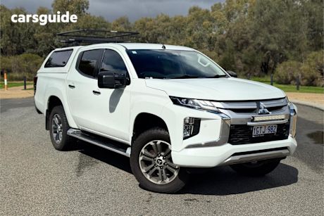 White 2019 Mitsubishi Triton Double Cab Pick Up Gls (4X4)