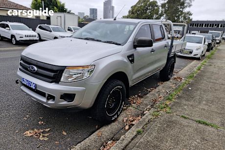 Silver 2012 Ford Ranger Crew Cab Utility Xl 2.2 (4X4)