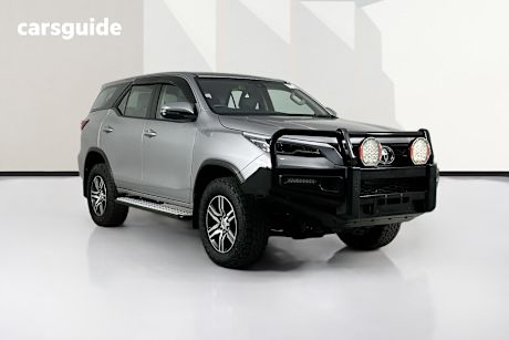 Silver 2021 Toyota Fortuner Wagon Gx