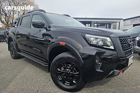 Black 2021 Nissan Navara Dual Cab Pick-up Pro-4X (4X4)