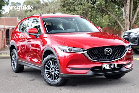 Red 2021 Mazda CX-5 SUV MAXX SPORT F