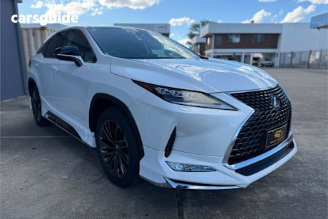 White 2021 Lexus RX SUV VER-L