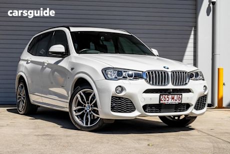 White 2016 BMW X3 SUV XDRIVE30D 4X4