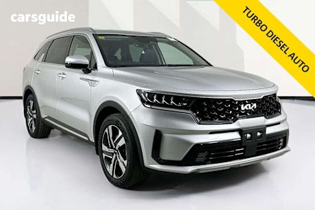 Silver 2023 Kia Sorento Wagon Sport+ 7 Seat