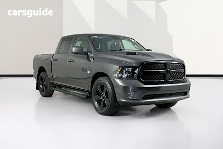 Grey 2023 Ram 1500 Crew Cab Utility Express