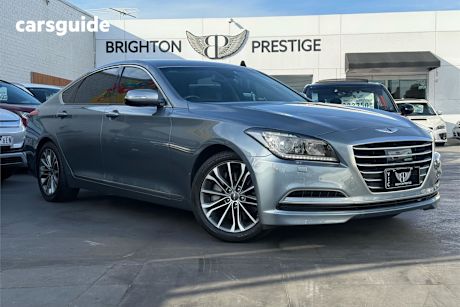 Grey 2014 Hyundai Genesis Sedan