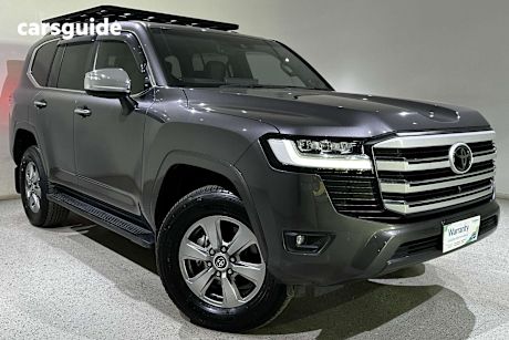 Grey 2023 Toyota Landcruiser SUV SAHARA 4X4