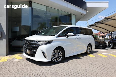 White 2024 Toyota Alphard OtherCar