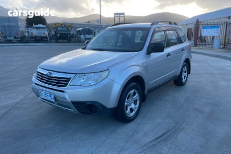 Silver 2008 Subaru Forester Wagon X