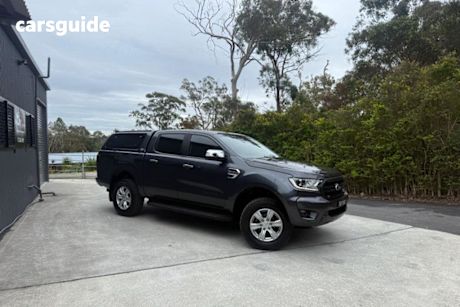 Grey 2021 Ford Ranger Ute Tray XLT 4X4
