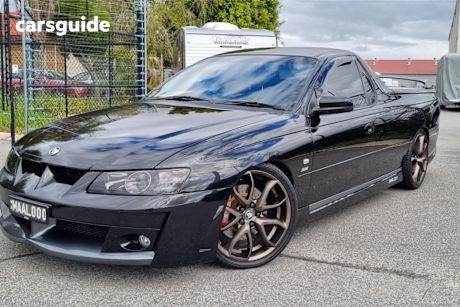 Black 2004 HSV Maloo Ute Tray R8 R