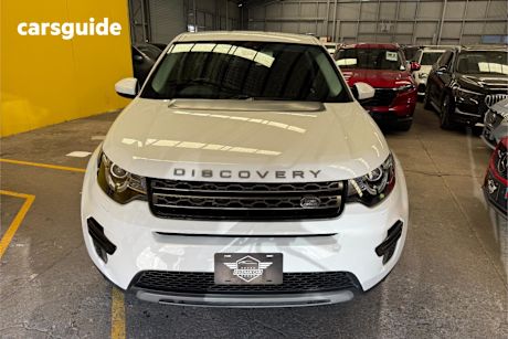White 2017 Land Rover Discovery Sport Wagon Td4 180 Se 5 Seat