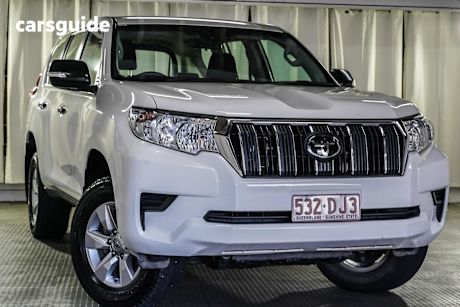 White 2022 Toyota Landcruiser Prado Wagon Gx