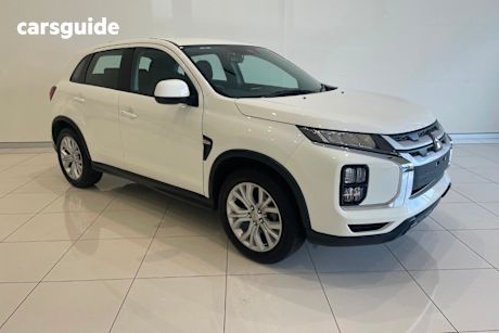 White 2024 Mitsubishi ASX SUV ES F