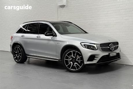 Silver 2018 Mercedes-Benz GLC43 Wagon