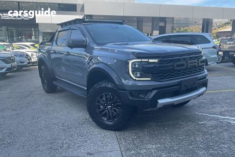 Grey 2023 Ford Ranger Double Cab Pick Up Raptor 3.0 (4X4)