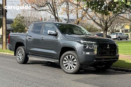 Grey 2024 Mitsubishi Triton Ute Tray GLS 4X4