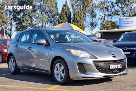Silver 2012 Mazda 3 Hatchback Neo