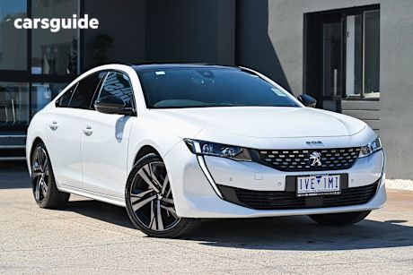 White 2022 Peugeot 508 SUV GT F