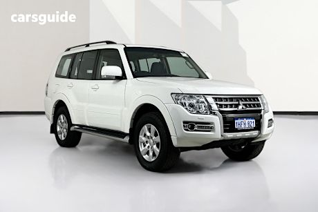 White 2021 Mitsubishi Pajero Wagon Glx (4X4) 7 Seat