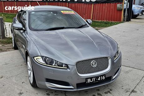 Grey 2012 Jaguar XF Sedan 2.2D Premium Luxury