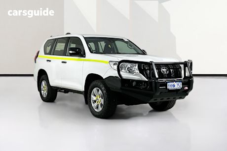 White 2021 Toyota Landcruiser Prado Wagon Gx 7 Seat