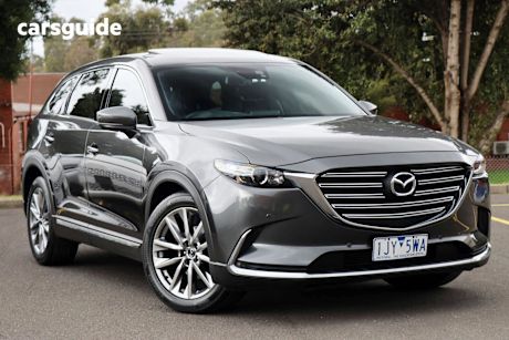 Grey 2017 Mazda CX-9 SUV GT F