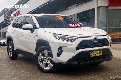 White 2019 Toyota RAV4 SUV GX 4X4