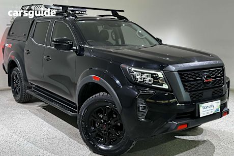Black 2022 Nissan Navara Ute Tray PRO-4X 4X4
