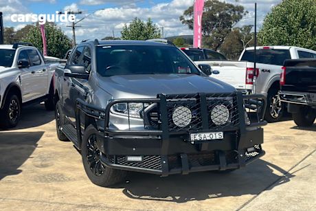 Silver 2022 Ford Ranger Ute Tray WILDTRAK 4X4