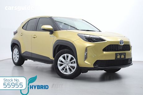 Gold 2021 Toyota Yaris Cross Wagon Gx Hybrid
