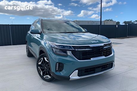 Blue 2025 Kia Seltos SUV GT-LINE 4X4