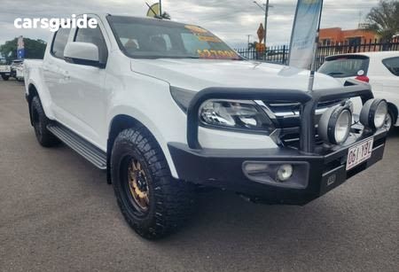 White 2018 Holden Colorado Ute Tray LT 4X4