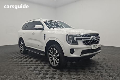 White 2023 Ford Everest SUV PLATINUM 4X4