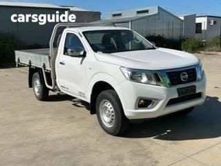 White 2019 Nissan Navara Ute Tray RX 4X4
