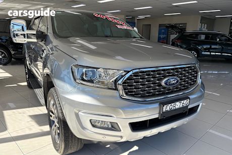 Silver 2021 Ford Everest SUV TREND 4X4