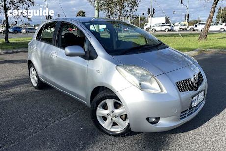 Silver 2008 Toyota Yaris Hatch RUSH F