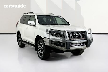 White 2021 Toyota Landcruiser Prado Wagon Vx