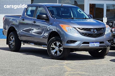 Grey 2011 Mazda BT-50 Ute Tray XT 4X4