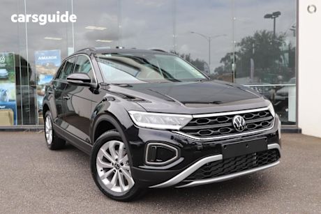 Black 2025 Volkswagen T-ROC SUV CITYLIFE F
