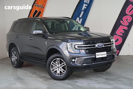 Grey 2023 Ford Everest Wagon Trend (4Wd)