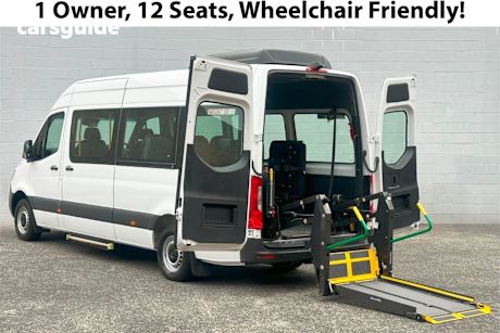 White 2019 Mercedes-Benz Sprinter Commercial 416CDI R