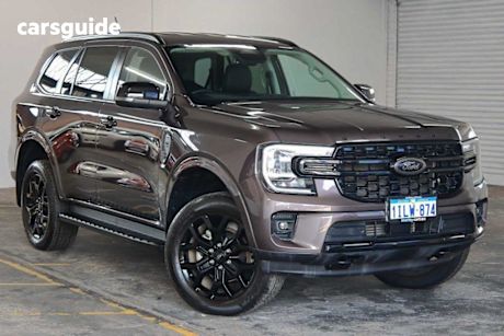 Bronze 2022 Ford Everest SUV SPORT (4X4) UB MY22