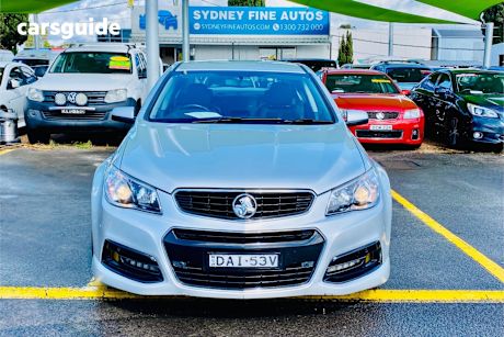 Silver 2014 Holden Commodore Sedan Sv6